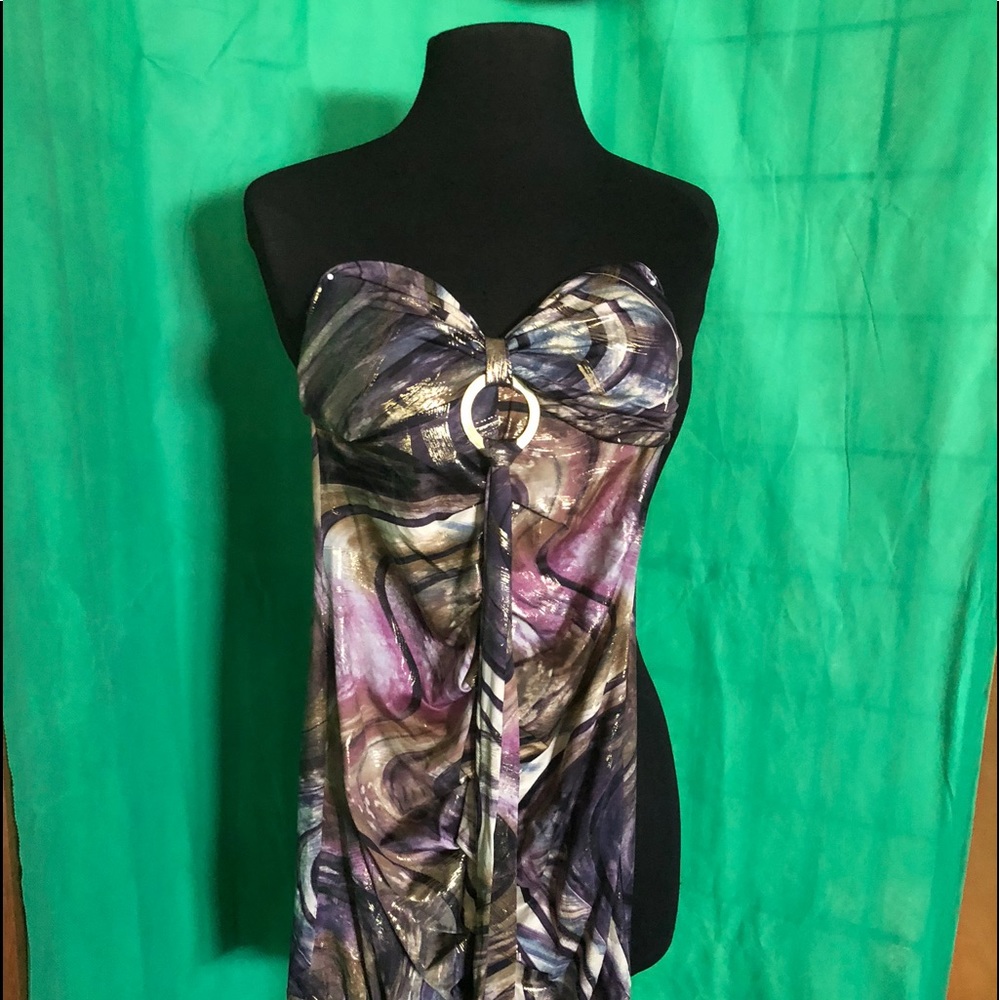 Color swatch flattering dress size small